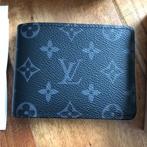 Black monogram billfold Louis Vuitton wallet